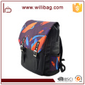 Alta qualidade design personalizado moda impressão mochila saco de viagem